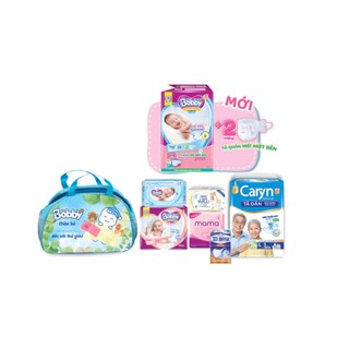 Combo Mẹ Đi Sinh 8 món tiện lợi - Xanh Bobby