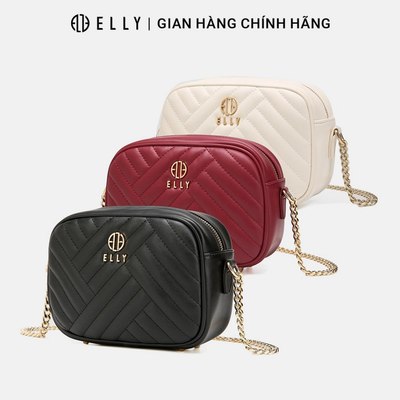 Túi xách nữ thời trang ELLY EL252 đeo chéo đeo vai da tổng hợp cao cấp chính hãng