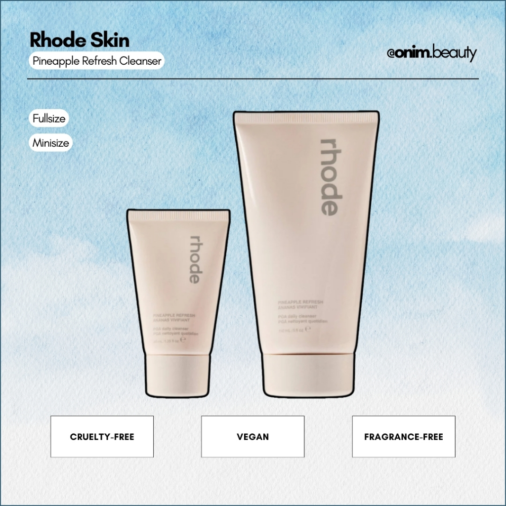 [𝐀𝐮𝐭𝐡-𝐁𝐢𝐥𝐥 𝐔𝐒] Sữa rửa mặt Rhode Pineapple Refresh - ᴏᴍɪᴍ ʙᴇᴀᴜᴛʏ