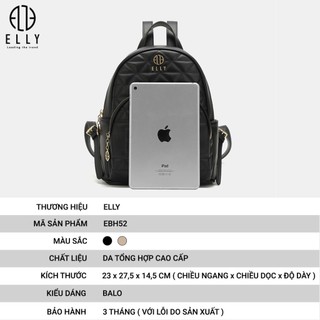  Balo nữ thời trang cao cấp ELLY – EBH52