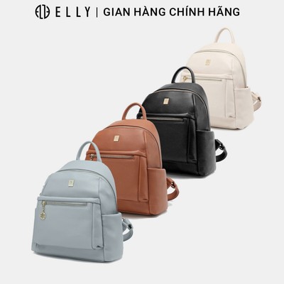 Balo nữ ELLY EBH13 balo thời trang đựng ipad đi làm công sở da tổng hợp cao cấp