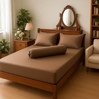  Bộ Ga Thun Lạnh Chăn Ga Gối Nệm 4 Món Cao Cấp Bọc Nệm 15cm KaiBe | Ga Chun Ga Giường Ga Nệm 