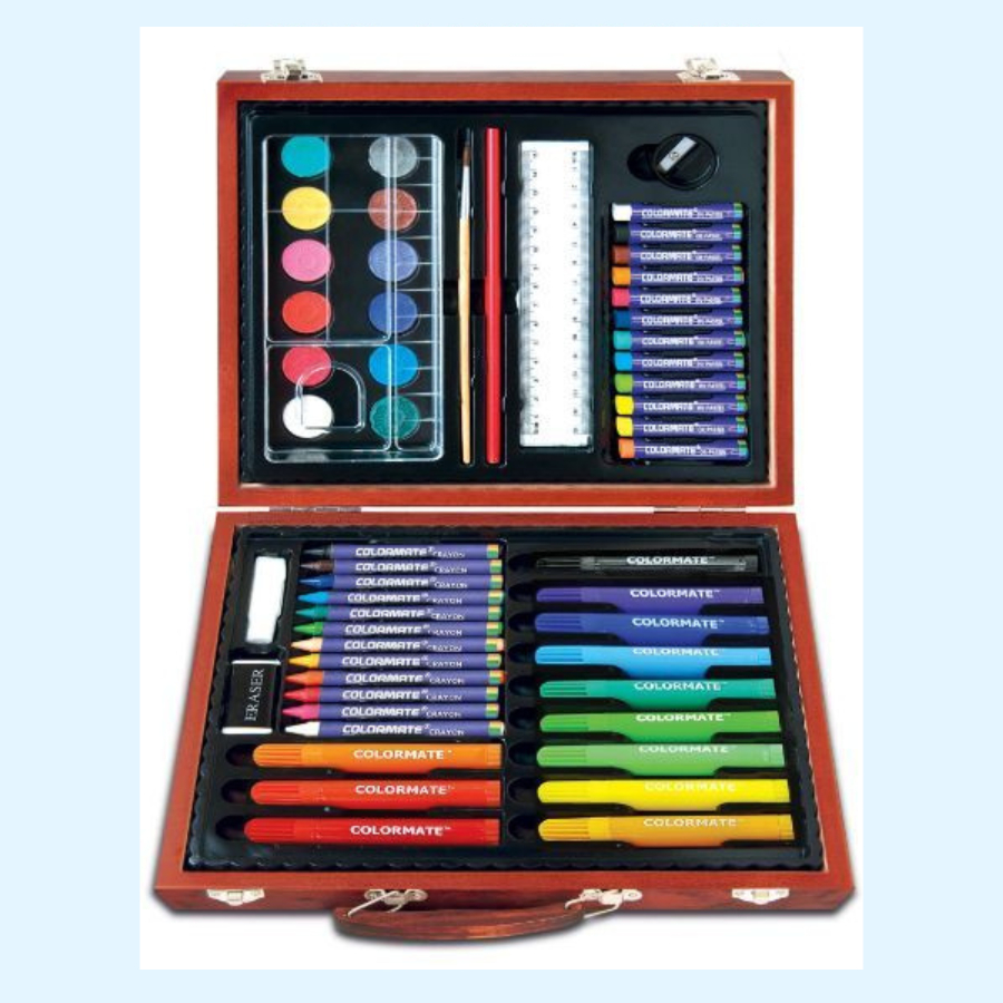 Bộ Hộp Gỗ Màu Vẽ M56 - Colormate