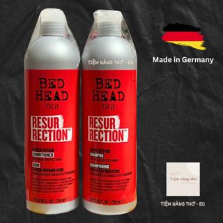 (Xuất Đức, mua tại Đức) Cặp Dầu Gội Xả TIGI Đỏ 750ML (ảnh thật Tiệm chụp)