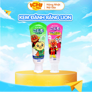 Kem đánh răng Lion cho bé nuốt được 40gr _Ichimall