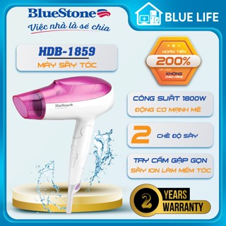  Máy Sấy Tóc Bluestone HDB-1859 1800W Sấy ion Giữ Ẩm Bảo Hành Chính Hãng 