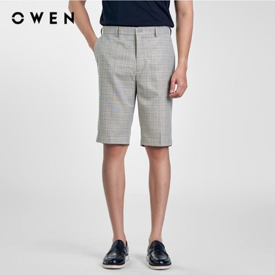 Owen - Quần short Trendy SV252493 màu Be chất liệu TR Spandex