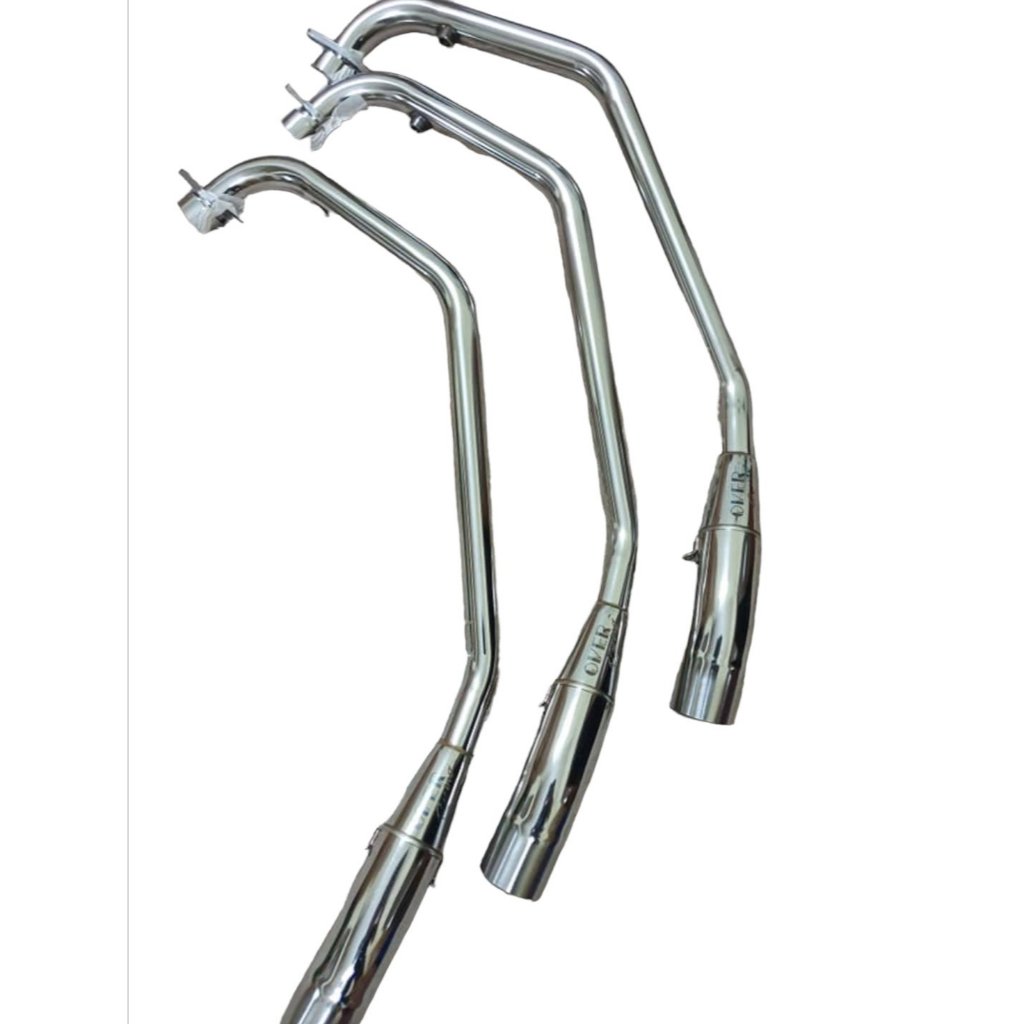 Cổ pô Over Racing Sonic 150, Winner V123 cho pô tăng.