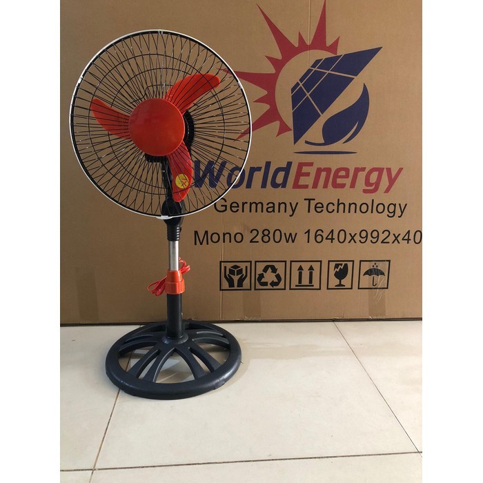 Quạt lỡ 12V kẹp bình ắc quy ( quạt không kèm bình, tấm pin năng lượng)