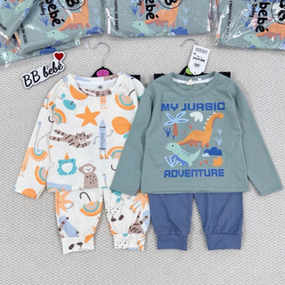 SET 2 BỘ DÀI TAY ĐỘNG VẬT SIÊU HOT CHO BÉ