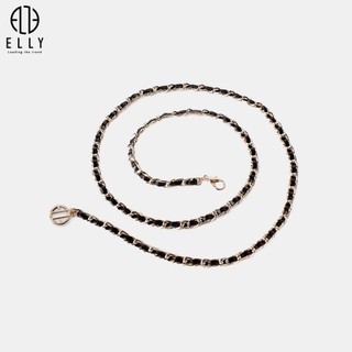 [Deal sang chảnh]  Dây lưng nữ cao cấp da thật ELLY – ED64