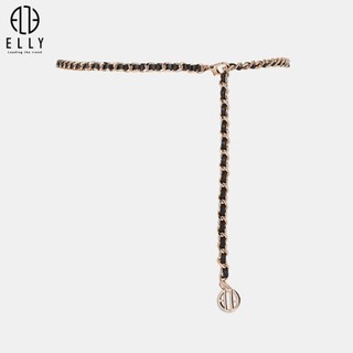 [Deal sang chảnh]  Dây lưng nữ cao cấp da thật ELLY – ED64