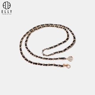 [Deal sang chảnh]  Dây lưng nữ cao cấp da thật ELLY – ED64