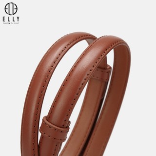 [Deal sang chảnh]  Dây lưng nữ cao cấp da thật ELLY – ED67