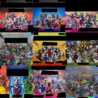   NEW FULL SET 9 HỘP KHÔNG TRÙNG  Hộp Mù Lắp Ráp - Blind Box Đồ Chơi Mô Hình Siêu Nhân Có Khớp Các loại 