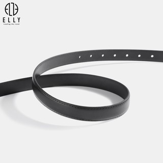[Deal sang chảnh]  Dây thăt lưng nữ cao cấp da thật ELLY – ED49