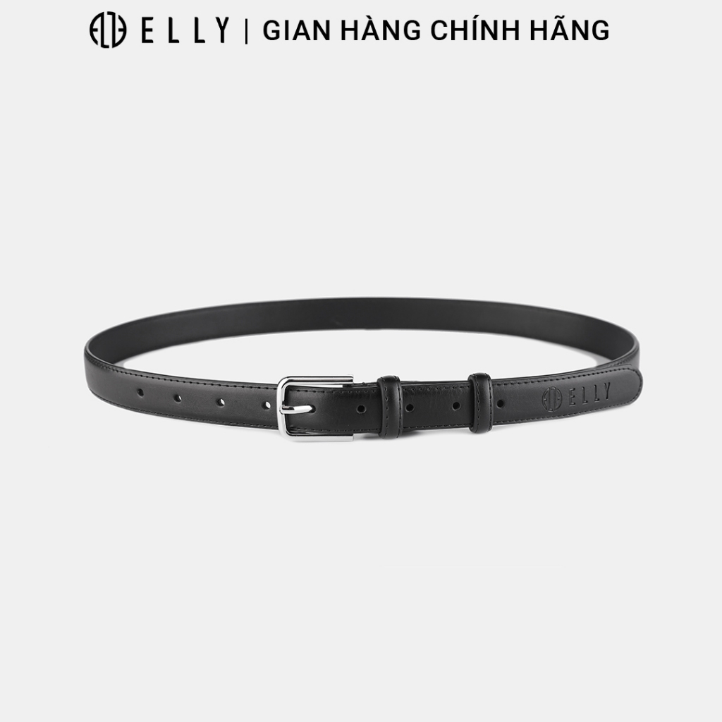 [Deal sang chảnh]  Dây thăt lưng nữ cao cấp da thật ELLY – ED49