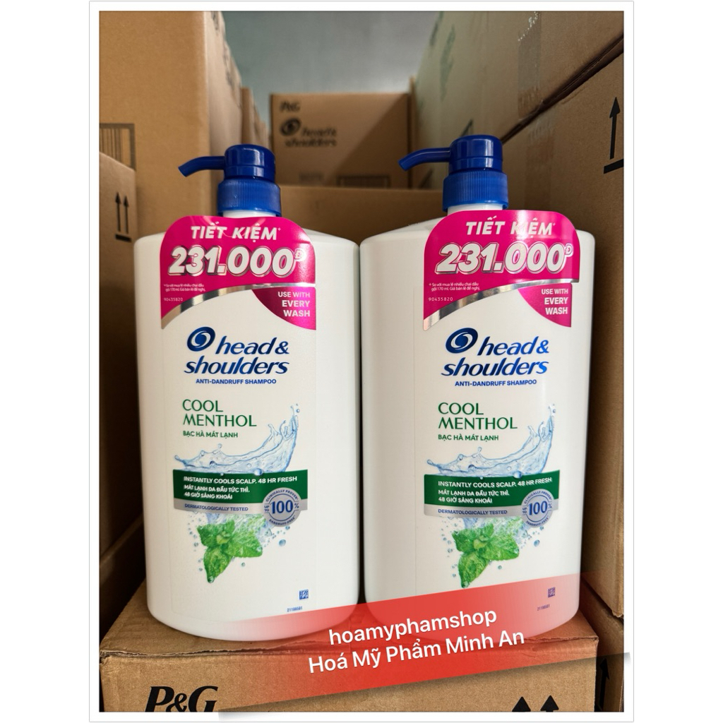[ Mẫu Mới ] Dầu gội đầu Head Shoulders 1.8l