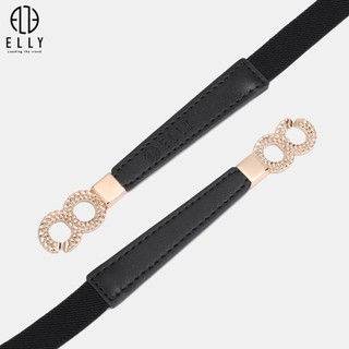 [Deal sang chảnh]  Dây lưng nữ cao cấp da thật ELLY – ED69