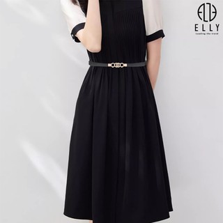 [Deal sang chảnh]  Dây lưng nữ cao cấp da thật ELLY – ED69
