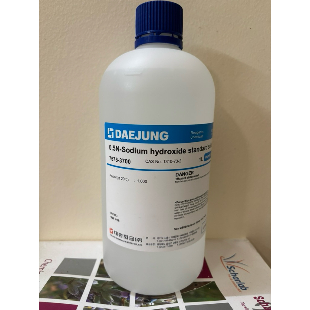 0.5N-Sodium hydroxide solution(0.5M) Cas 1310-73-2