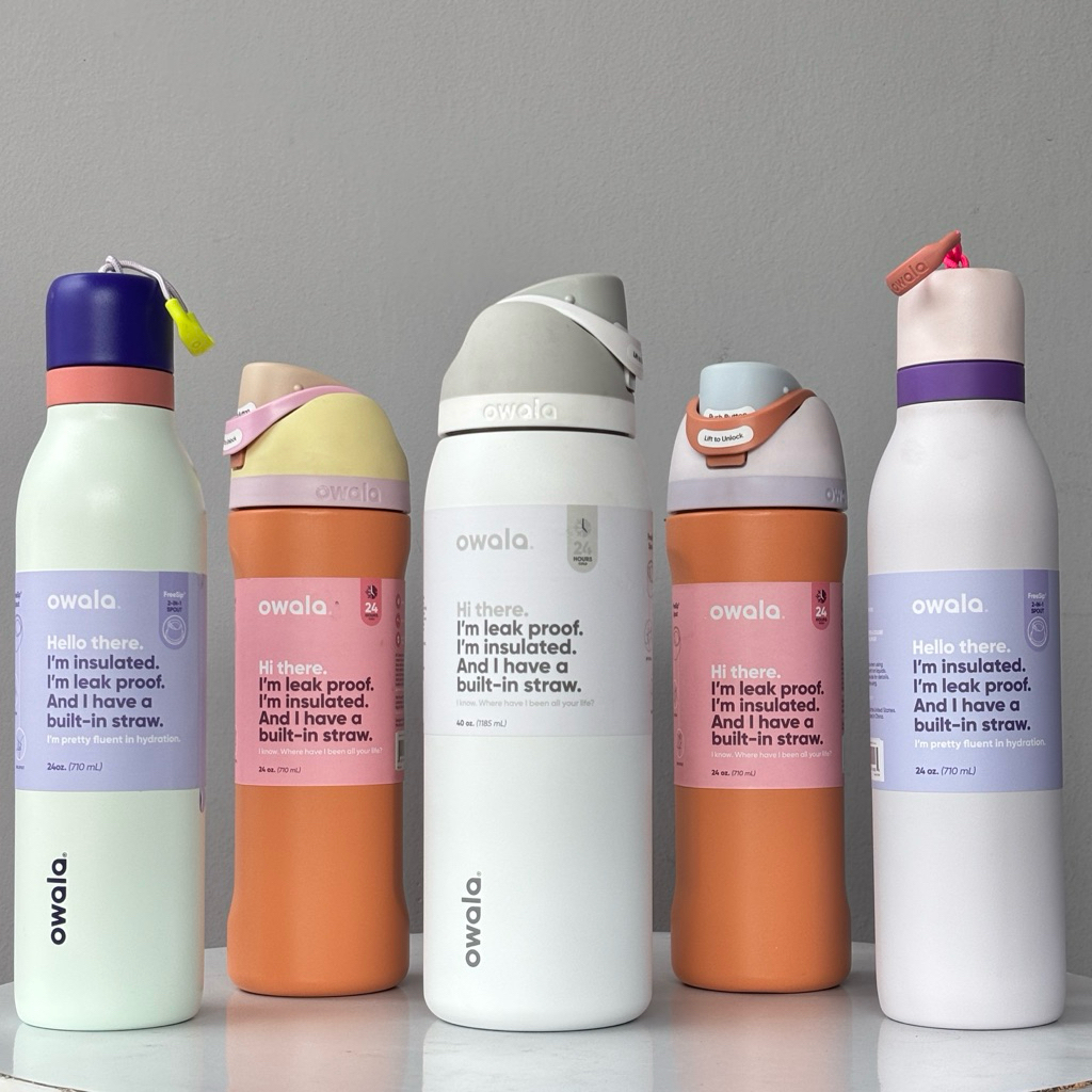 [HÀNG SẴN] Bình giữ nhiệt, ly giữ nhiệt bằng thép không gỉ Owala 24oz, Owala 32oz, Owala 40oz