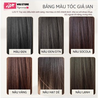 Tóc dải U kẹp phồng thẳng,tóc giả kẹp
