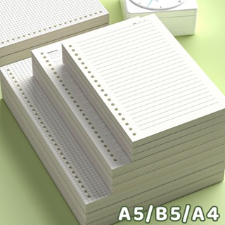 M.Y-Giấy Refill Sổ Còng A4 B5 A5 120 Trang Ruột Giấy 80gsm Cho Sổ Còng