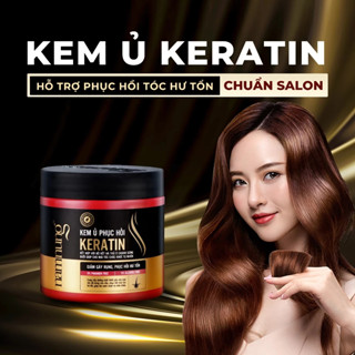 (Tặng lược gội) Kem Ủ Tóc Phục Hồi Hư Tổn Giảm Gãy Rụng NAMNUNG Cung Cấp Dưỡng Chất Keratin 500Ml