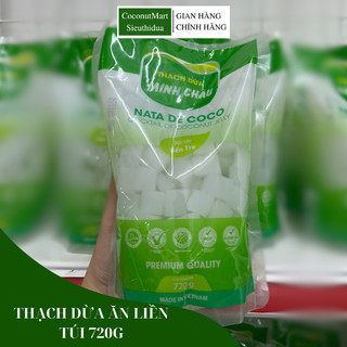 Thạch dừa cao cấp túi ăn liền Minh Châu 360g - 720g - 900g