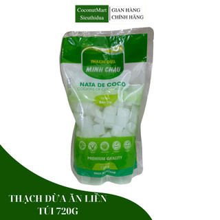 Thạch dừa cao cấp túi ăn liền Minh Châu 360g - 720g - 900g