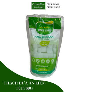 Thạch dừa cao cấp túi ăn liền Minh Châu 360g - 720g - 900g