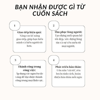 Sách - Đắc Nhân Tâm Khổ Lớn - Tác giả Dale Carnegie - Người Trí Thức | Sbooks