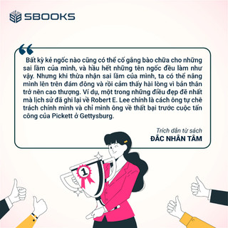 Sách - Đắc Nhân Tâm Khổ Lớn - Tác giả Dale Carnegie - Người Trí Thức | Sbooks