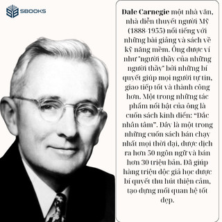 Sách - Đắc Nhân Tâm Khổ Lớn - Tác giả Dale Carnegie - Người Trí Thức | Sbooks