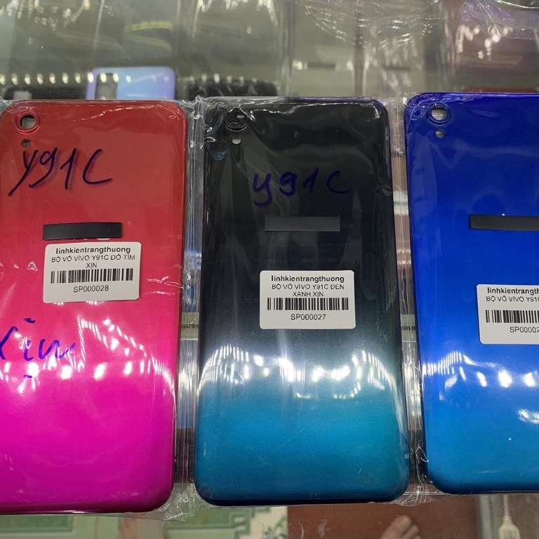 Full Bộ xương vỏ điện thoại zin vivo Y91c, Lưng vỏ vivo Y91c, Kèm khay sim, kính cam / khung xương v