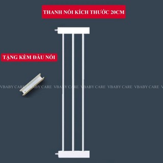 [ HỎA TỐC ] Thanh Nối Thanh Chắn Cửa V-BABY Trắng Và Đen [10cm , 20cm , 30cm]