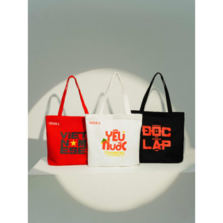 Túi tote in chữ Việt Nam Độc lập CANIFA S 6AB25A004