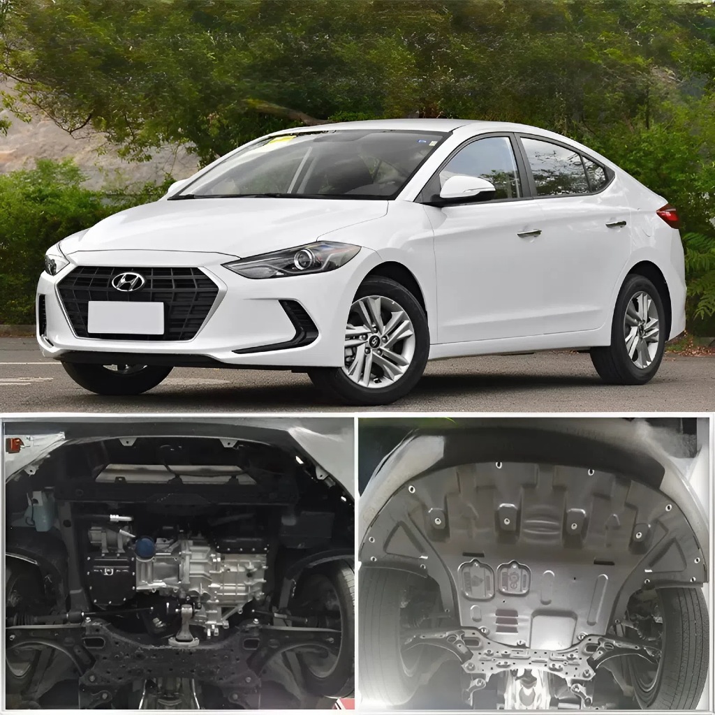 { Thép Chịu Lực } Chắn Gầm Elantra Đời 2016 - 2022 Chắn Bùn Gầm Hyundai Elantra Lắp Zin