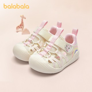 Balabala Giày tập đi  cho bé trai Giày tập đi cho bé gái 2025 Mùa hè thoáng khí Chống trượt