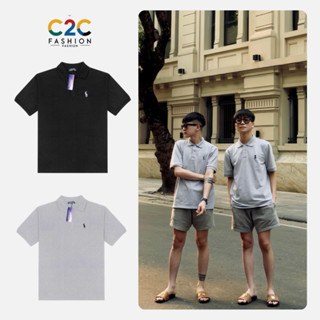 Áo polo nam nữ thêu logo ngựa, chất cotton co giãn 4 chiều, thoáng mát, form đẹp trẻ trung C2C FASHION