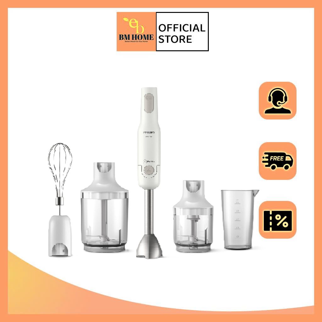 Máy xay sinh tố cầm tay Philips HR2537 - Sản phẩm chính hãng