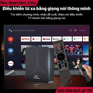 Android TV Box TV98 RK3518 8K Bản Crack Tiếng Việt Wifi 5G, Bluetooth 5.0 Điều khiển từ xa bằng giọng nói,Xem YouTube vv