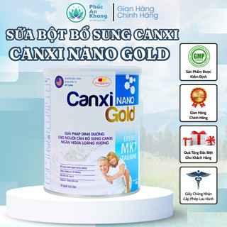  Sữa Bột CanXi Gold - Hỗ Trợ Xương Khớp Ngăn Ngừa Loãng Xương Bổ Sung Dinh Dưỡng Cho Người Già 