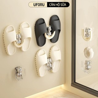  Bộ 4 Móc Chữ U UFORU Móc Dán Tường Treo Đồ Phòng Tắm Treo Khăn Bông Tắm Treo Dép Đa Năng - UFM569 