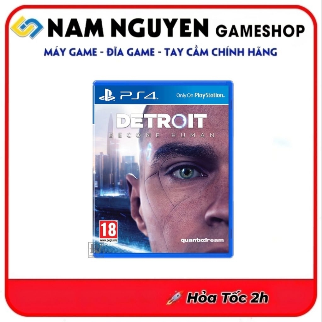 Đĩa Game PS4 | Detroit Become Human