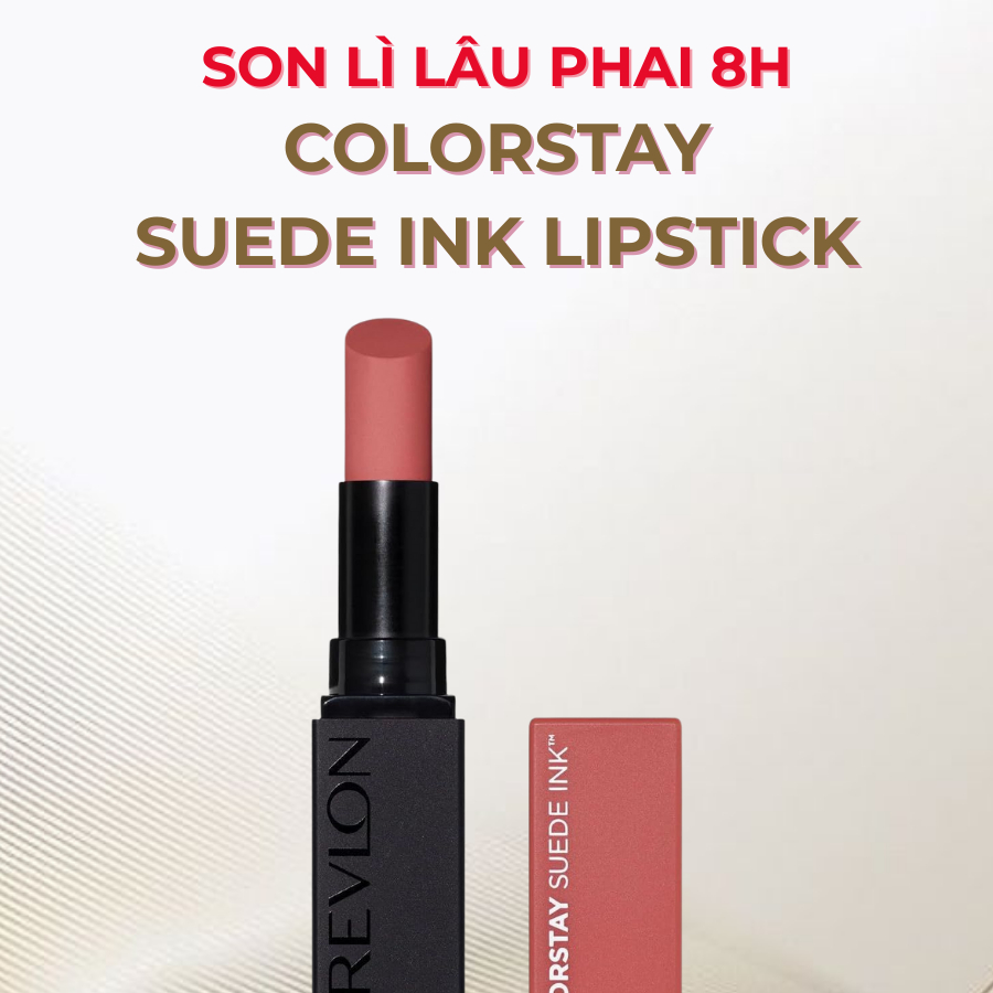 Son Môi Lâu Phai Revlon ColorStay Suede Ink Mịn Lì Như Nhung (2.55g) | BigBuy360 - bigbuy360.vn