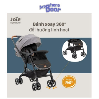 Xe đẩy hai chiều Joie SMA Baggi 4WD Drift Carbon