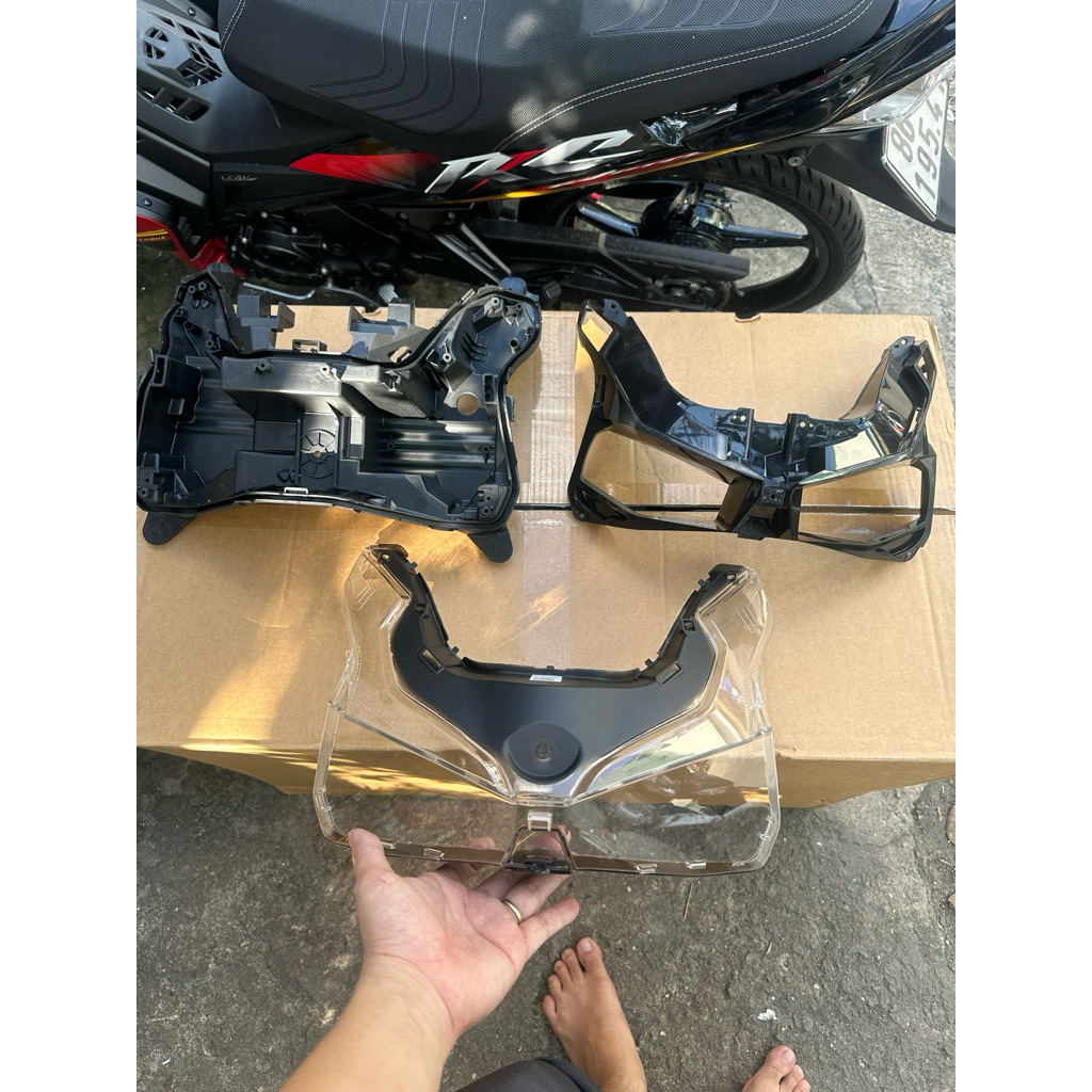 mica - đế đèn - khung đèn cho ab 125/150/160 2020 - 2025