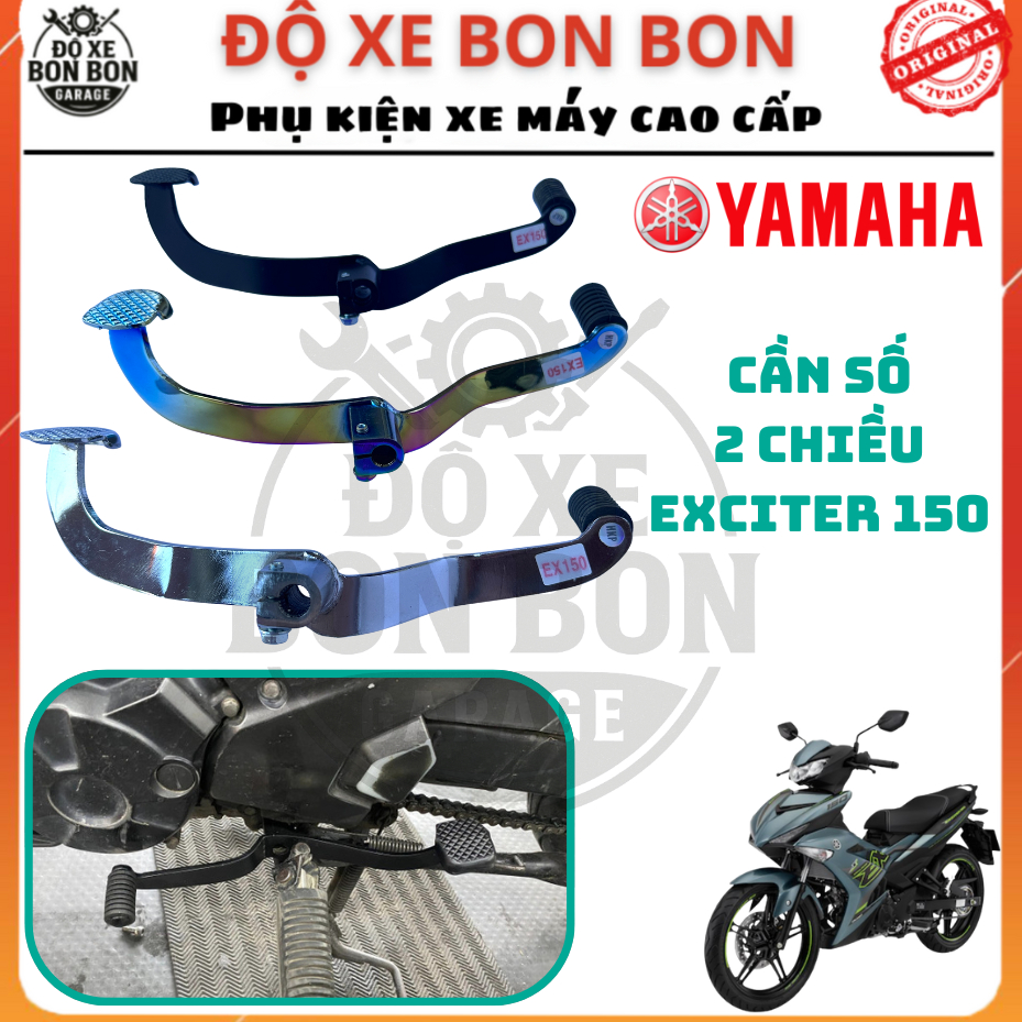 Cần Số 2 Chiều Exciter 150 - Cần Số Ex 150 ( Xi titan, iNox, Đen Tĩnh Điện)